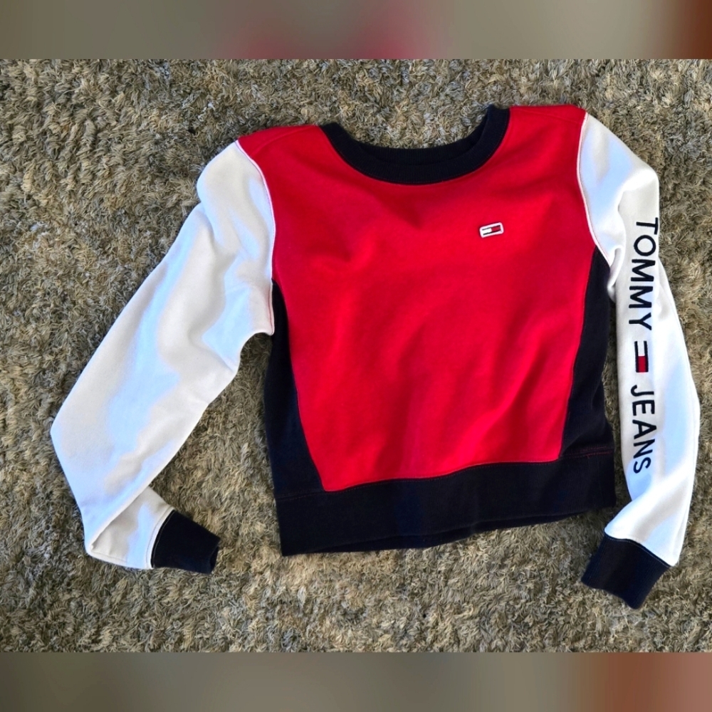 Tommy Hilfiger Kids Crew Neck Sweater